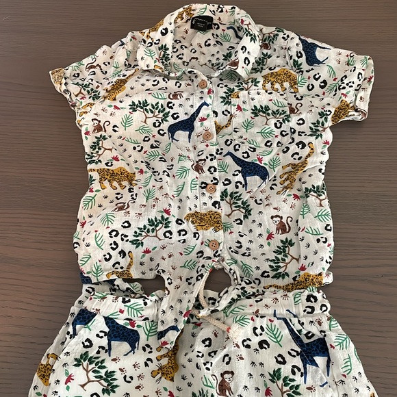 Art Class Jungle Animal Two Piece Set - Picture 6 of 6